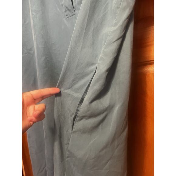 Eileen Fisher Blue Dress Tencel Small S Pockets - Picture 3 of 5